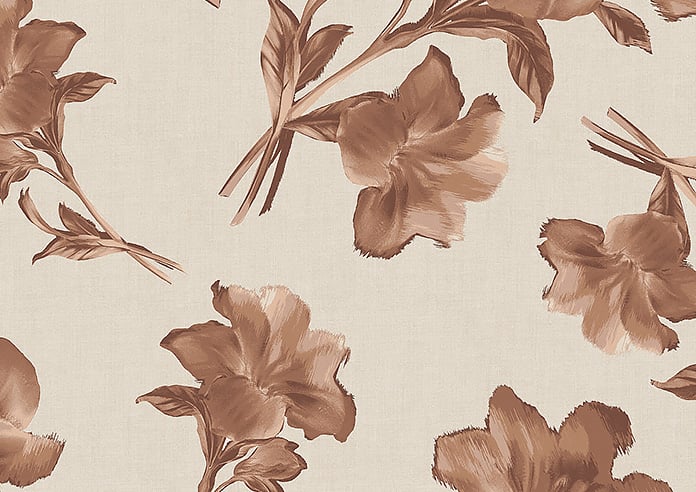 Ted Baker Midnight Garden, Terracotta - Roman Blind - Image 7